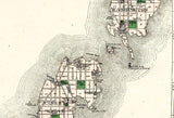 1899 Map of Door County Wisconsin