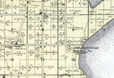 1899 Map of Sevastopol Township Door County Wisconsin