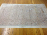 1930 Oil & Gas Well Map of Greene County Pa