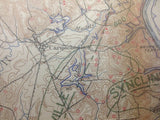 1930 Oil & Gas Well Map of Greene County Pa