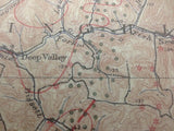 1906 Oil & Gas Well Map of Greene County Pa