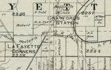 1879 Map of McKean County PA Oil Developments