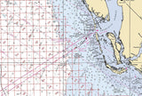 1996 Nautical Map of Havana to Tampa Bay Oil and Gas Leasing Areas