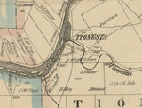 1865 Map of Venango County Oil Regions