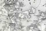 1903 Map of Lake Minnetonka Minnesota