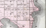 1899 Map of Liberty Grove Township Door County Wisconsin