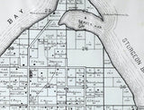 1899 Map of Nasewaupee Township Door County Wisconsin