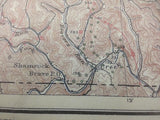 1906 Oil & Gas Well Map of Greene County Pa