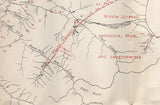 1921 Map of Cold Bay Oil Field Alaska