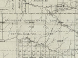 1879 Map of McKean County PA Oil Developments