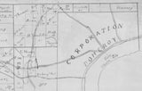 1885 Map of Gallia & Meigs County Ohio Oil Field