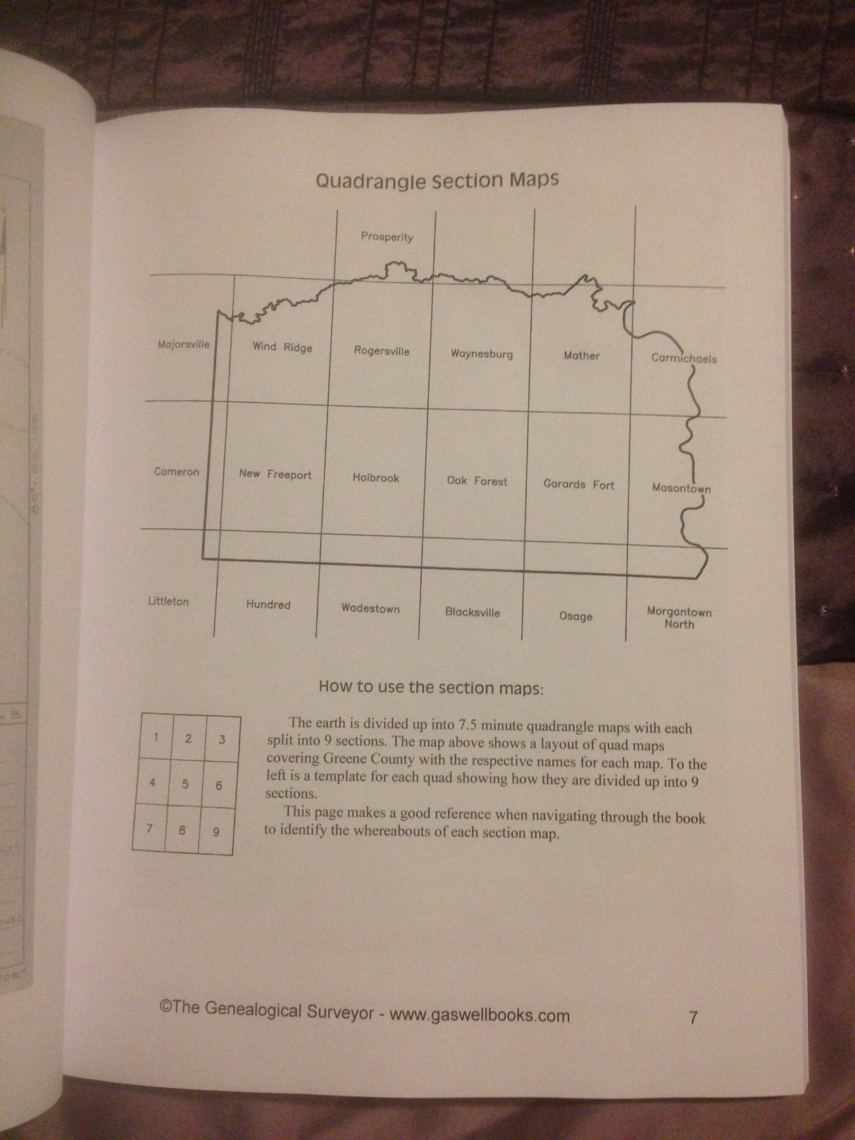 Oil & Gas Well Locations Greene County Pennsylvania 1863 - 2013