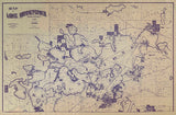 1896 Map of Lake Minnetonka Minnesota