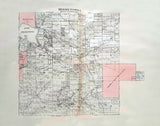 1913 Map of Minnetonka Township Hennepin County Minnesota