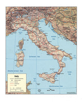 2004 Map of Italy