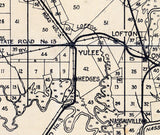 1926 Map of Nassau County Florida
