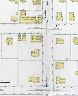1909 Town Map of Bloomsbury Hunterdon County New Jersey Sheet 2