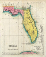 1822 Map of Florida