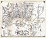 1887 Map of Jacksonville Florida