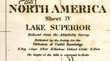 1832 Map of Lake Superior