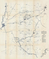 1869 Map of Clay County Indiana