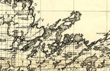 1920 Map of Superior National Forest