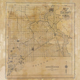 1885 Map of Clay County Florida