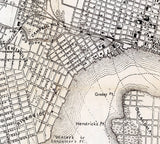 1887 Map of Jacksonville Florida