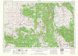 1964 Topo Map of Craig Quadrangle Colorado Routt National Forest