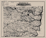 1888 Map of Belmont County Ohio