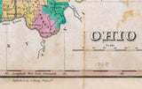 1828 Map of the State of Ohio