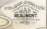 1902 Map of Beaumont Texas