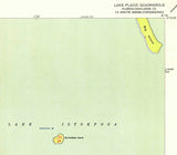 1952 Topo Map of Lake Placid Florida