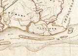 1816 Map of Delaware County Pennsylvania