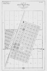 1911 Map of Maxville Florida Jacksonville