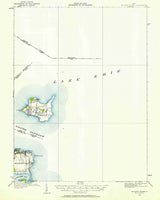 1916 Topo Map of Kelleys Island Ohio Lake Erie Islands