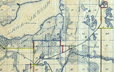 1925 Map of Seminol County Florida