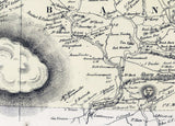 1862 Map of Albany Township Berks County Pennsylvania
