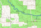 1969 Topo Map of High Springs Florida