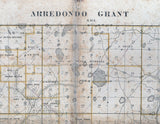 1846 Map of Gainesville Florida Previously the Arredondo Grant