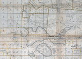 1846 Map of Gainesville Florida Previously the Arredondo Grant
