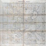1846 Map of Gainesville Florida Previously the Arredondo Grant