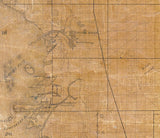 1884 Map of Hernando County Florida