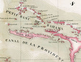 1827 Map of Florida and the Bahamas