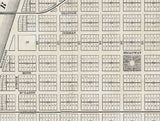 1887 Map of Boca Grande Lee County Florida