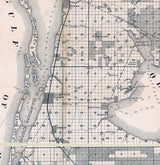 1892 Map of Hillsborough County Florida