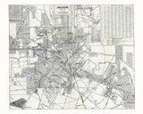 1913 Map of Houston Texas
