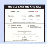 2007 Map of Middle East Oil and Gas Fields