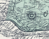 1862 Map of Earl Colebrookdale Amity and Douglass Townships Berks County Pennsylvania