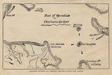 1884 Map of Charleston Harbor and Fort Sites South Carolina